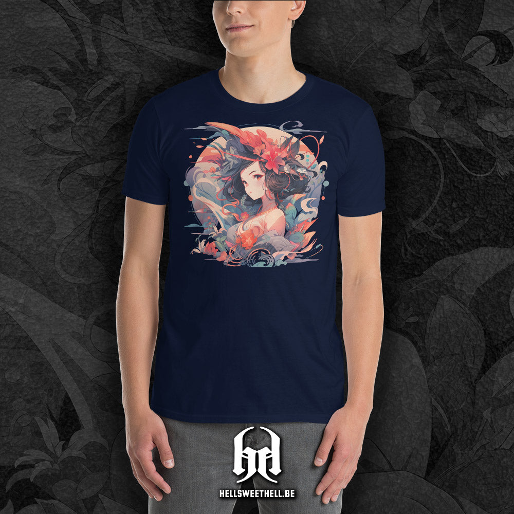 Geisha Japon v1 - T-shirt unisexe