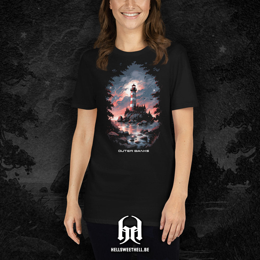 Outer Banks Phare - T-shirt unisexe