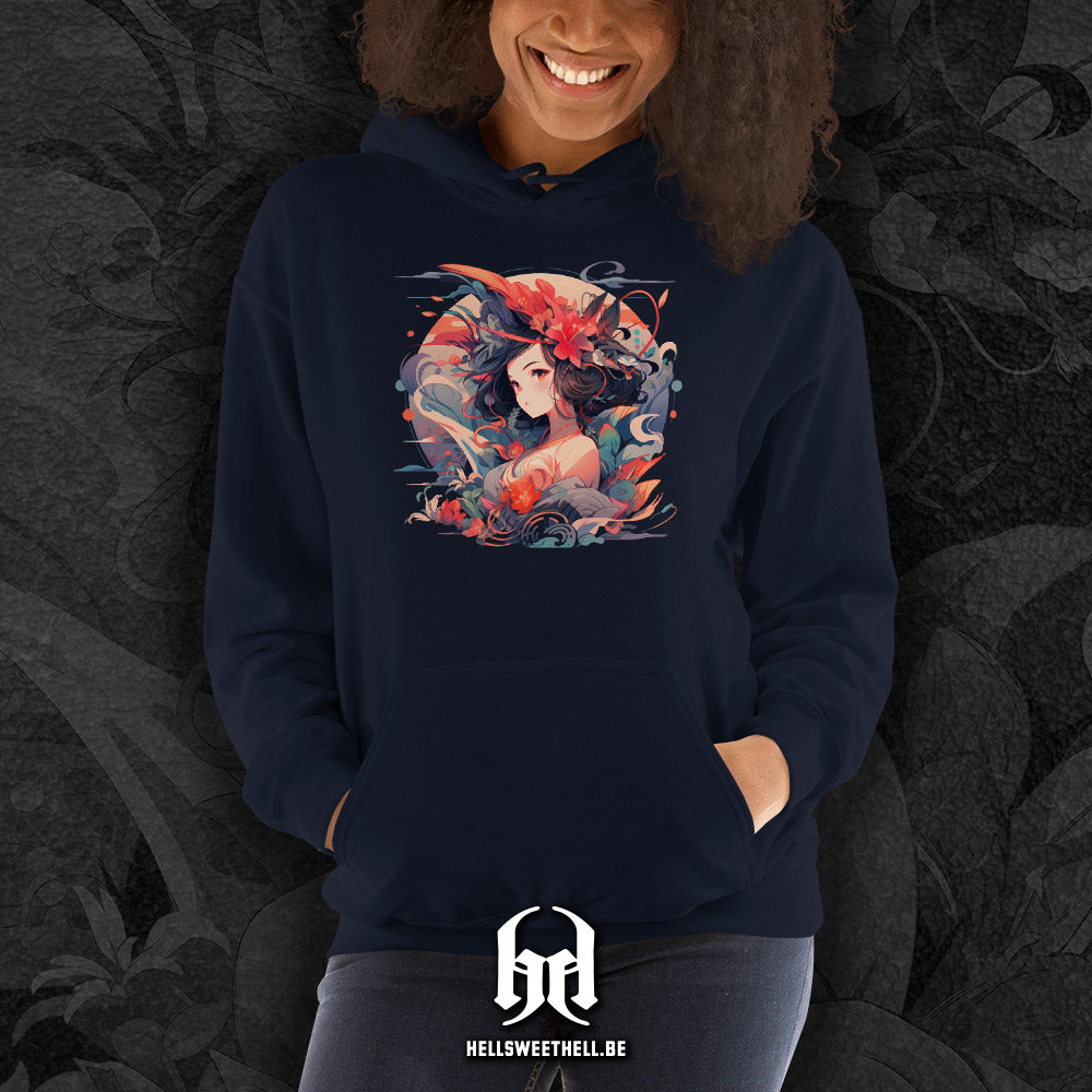Geisha Japon v1 - Sweat à capuche hoodie