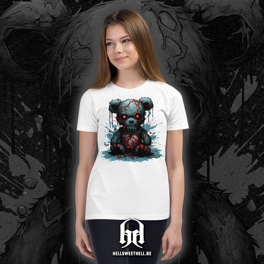 Ourson en peluche d'Halloween -  T-shirt unisexe enfants et adolescents