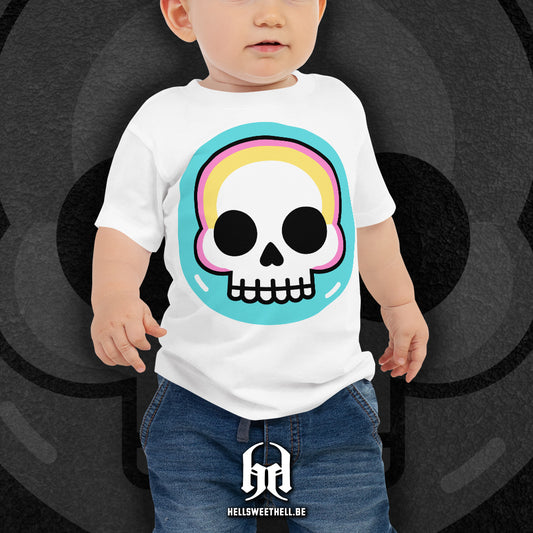 Mignon Squelette coloré - T-shirt bébé et enfant