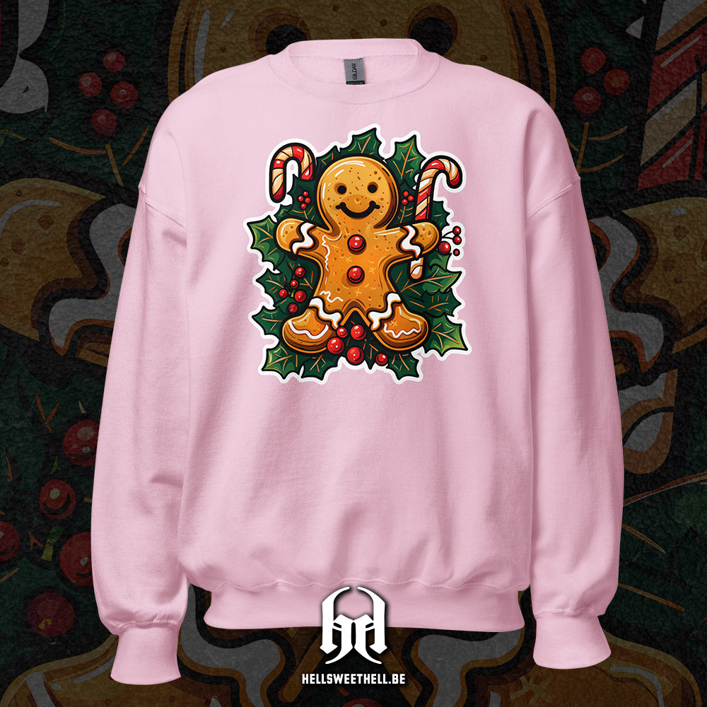 Le petit bonhomme en pain d'épice - Pull de Noël adultes