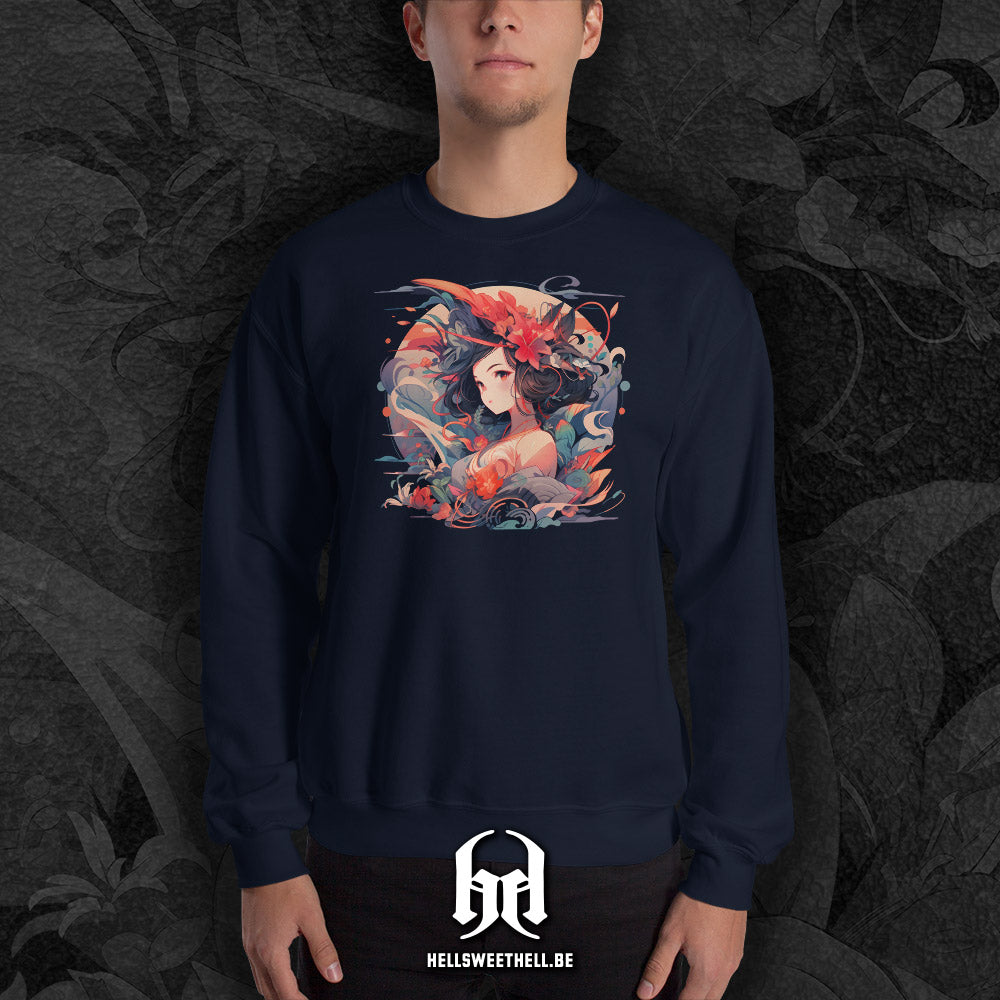Geisha Japon v1 - Sweat unisexe