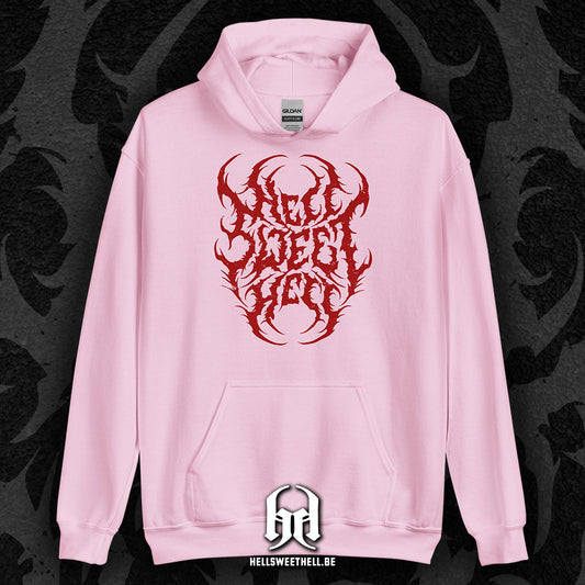 Hell Sweet Hell Logo Rouge - Sweat à capuche Hoodie unisexe