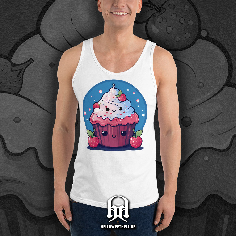 Cupcake Kawaii - Débardeur unisexe