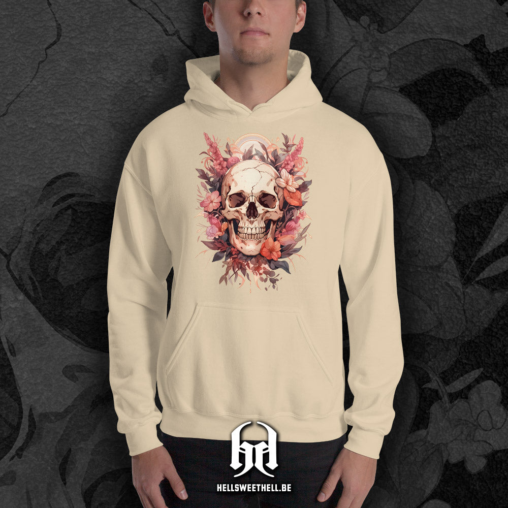 Squelette floral v1 - Sweat à capuche hoodie
