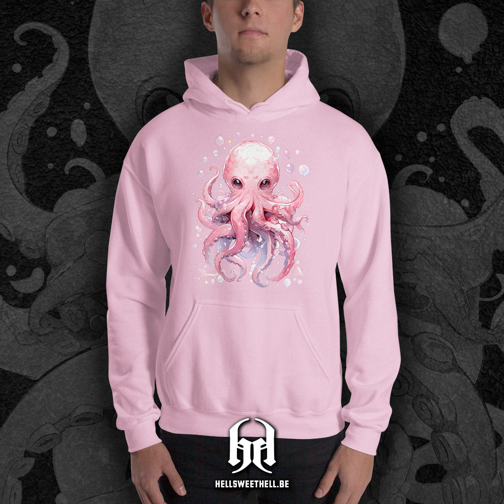 Mignonne petite pieuvre colorée - Sweat à capuche hoodie