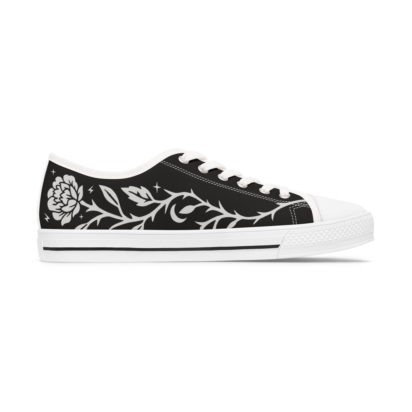Thorns - WOMEN'S low-top sneakers (black or white)