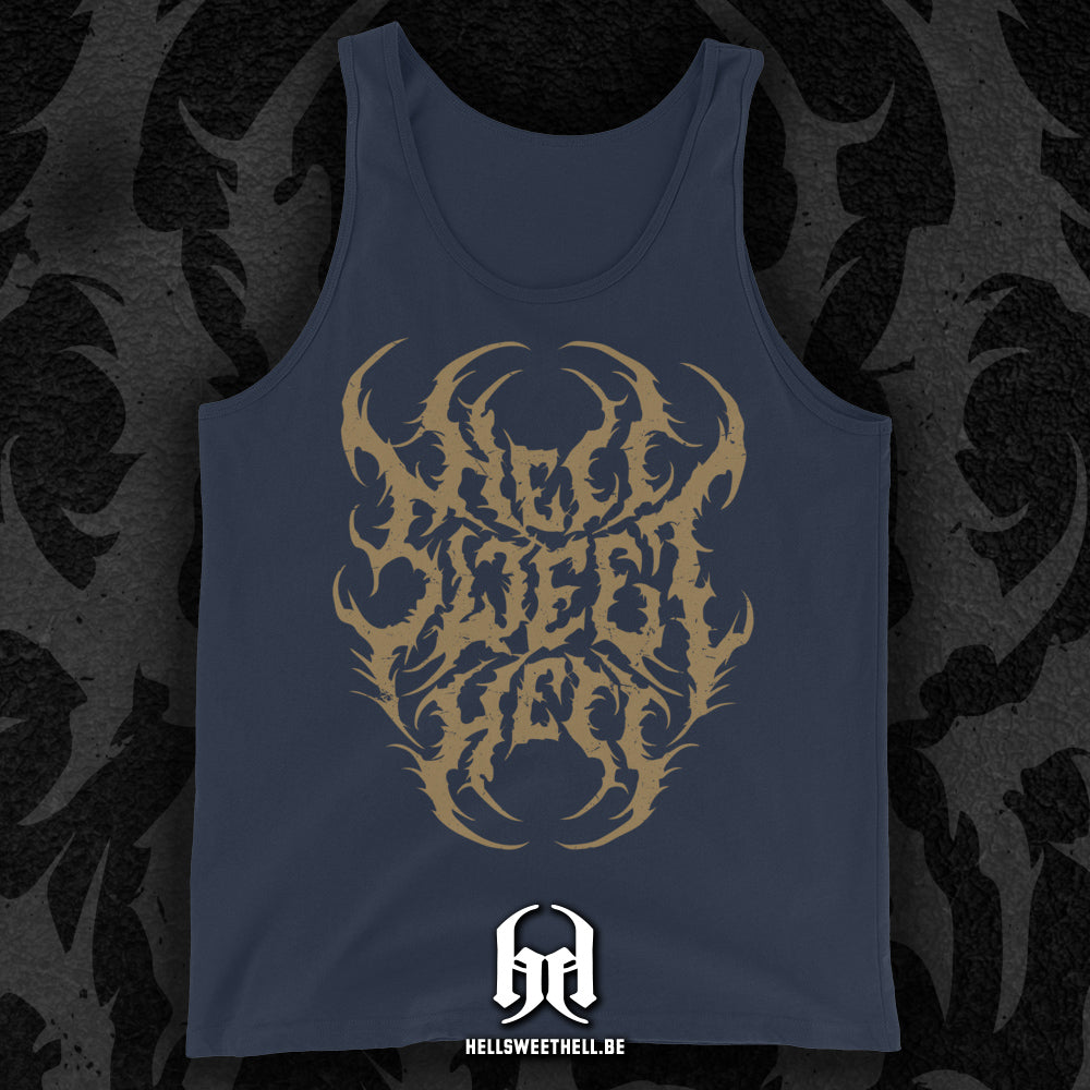 Hell Sweet Hell Logo Brun - Débardeur unisexe