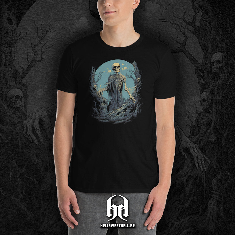 Squelette dans les bois - T-shirt unisexe