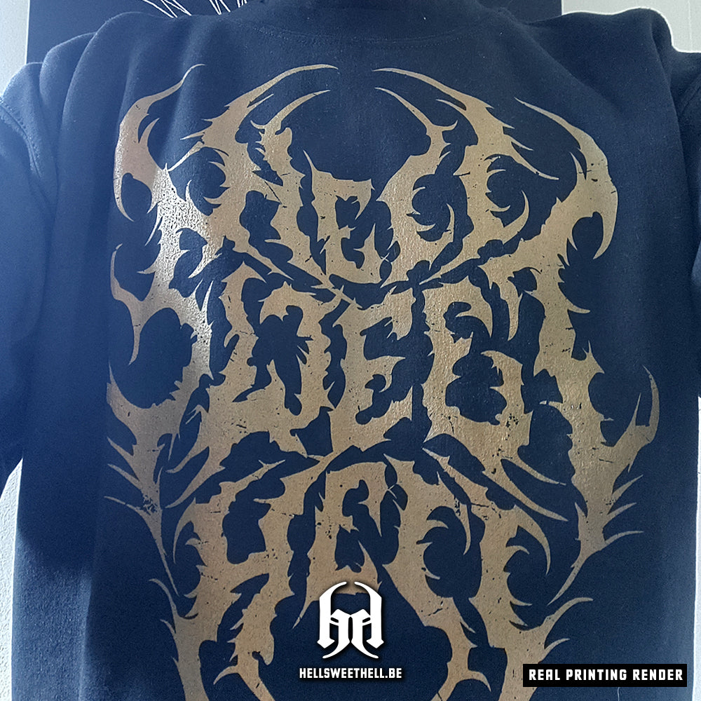Hell Sweet Hell Logo Brun - Sweat unisexe