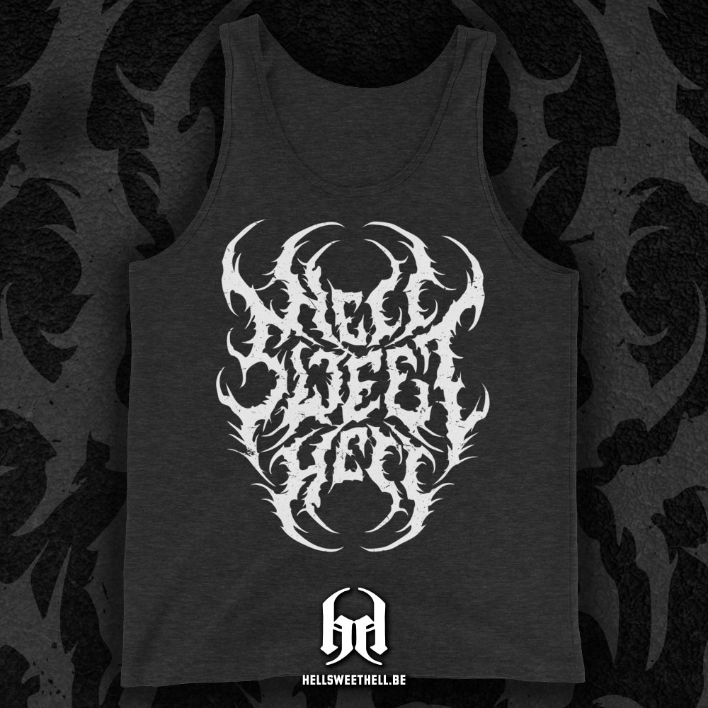 Hell Sweet Hell Logo Blanc - Débardeur unisexe