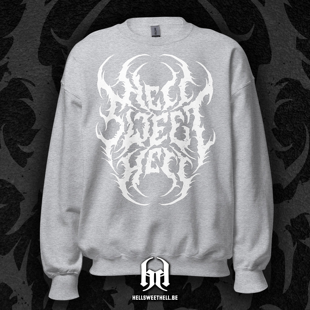 Hell Sweet Hell Logo Blanc - Sweat unisexe