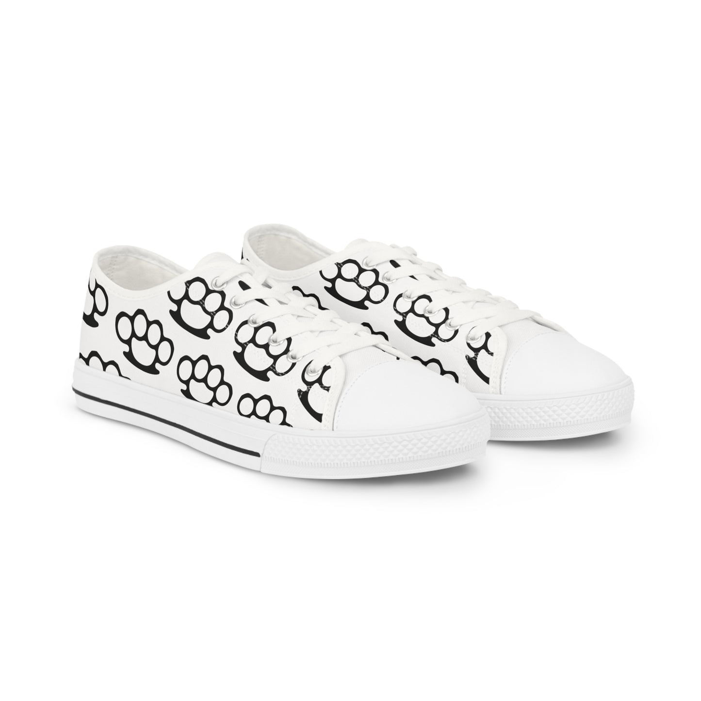 Poing Américain - Baskets basses HOMME (noir ou blanc)