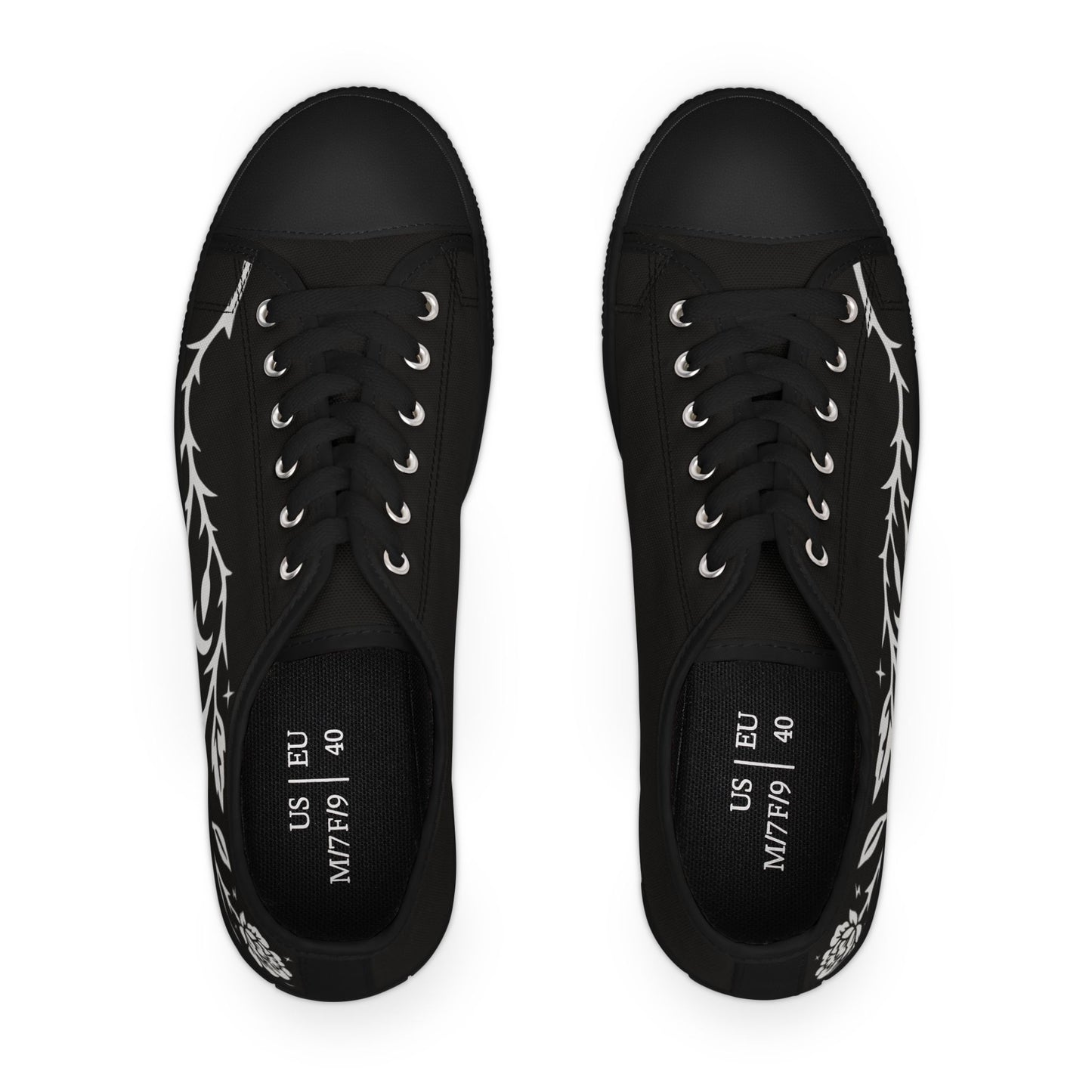 Thorns - WOMEN'S low-top sneakers (black or white)