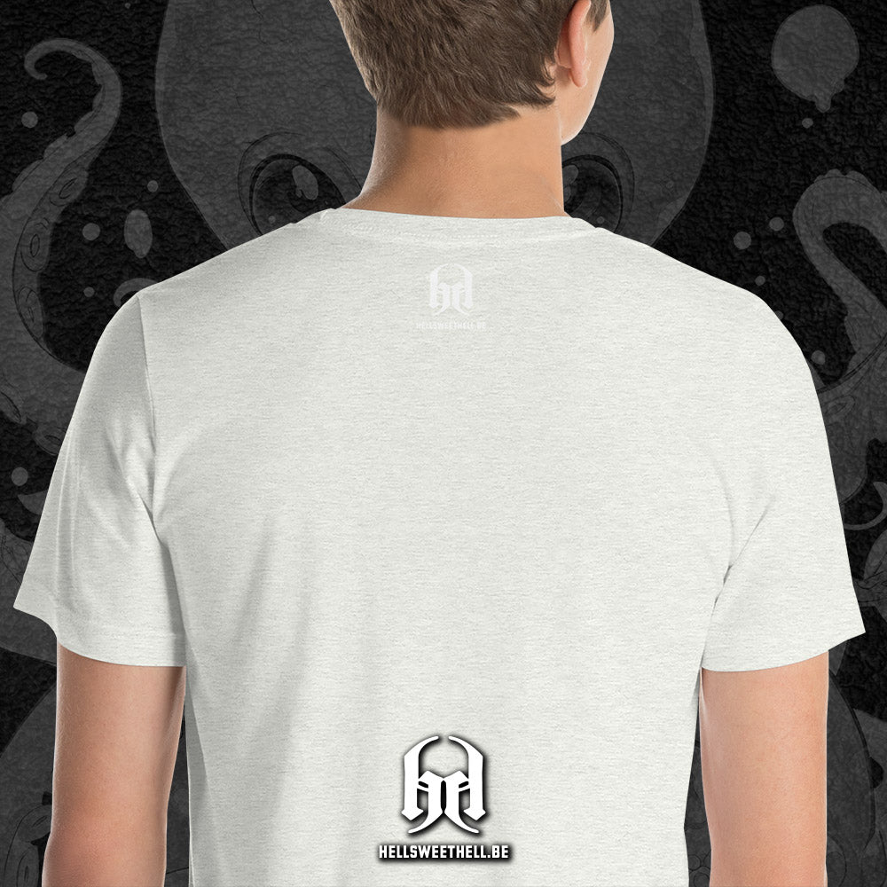 Mignonne petite pieuvre colorée - T-shirt unisexe