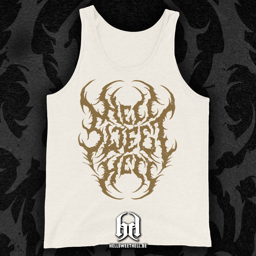 Hell Sweet Hell Logo Brun - Débardeur unisexe