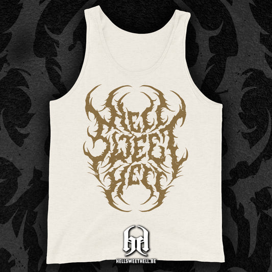 Hell Sweet Hell Logo Brun - Débardeur unisexe