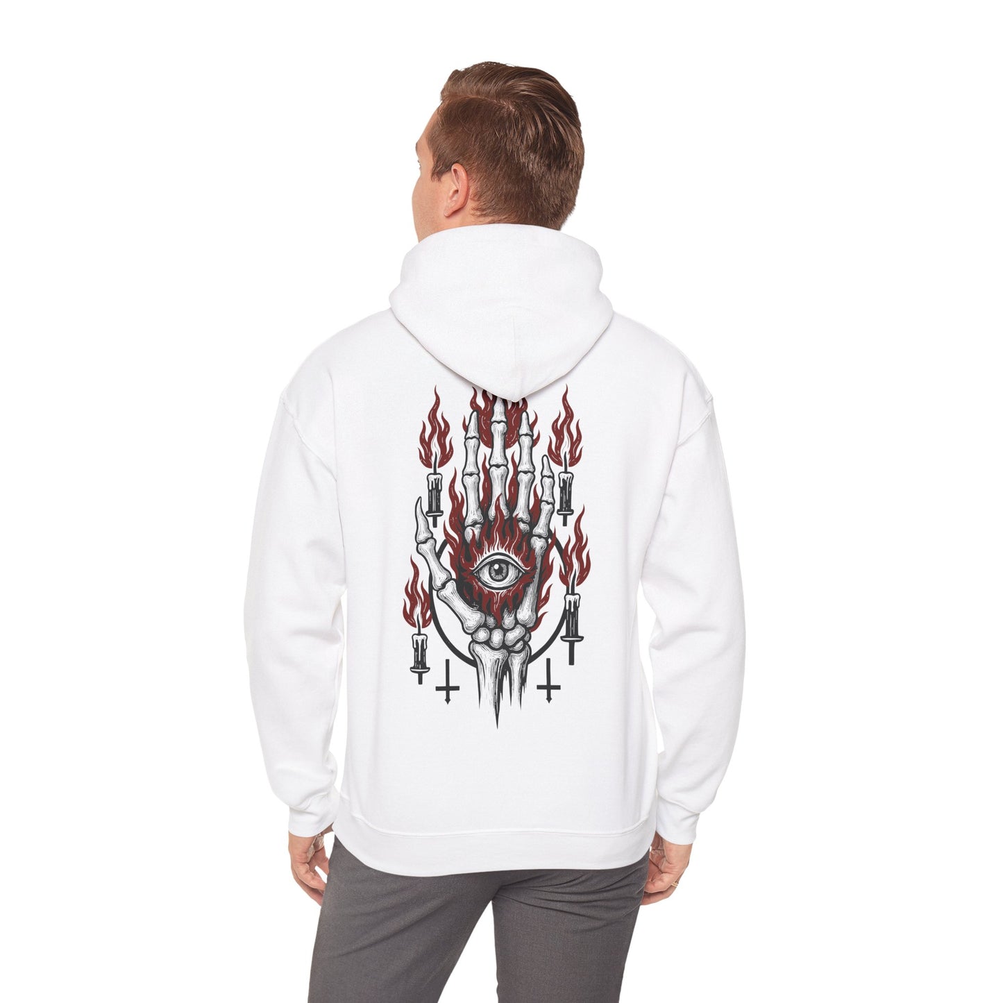 Hellfire Palm - Hoodie unisexe