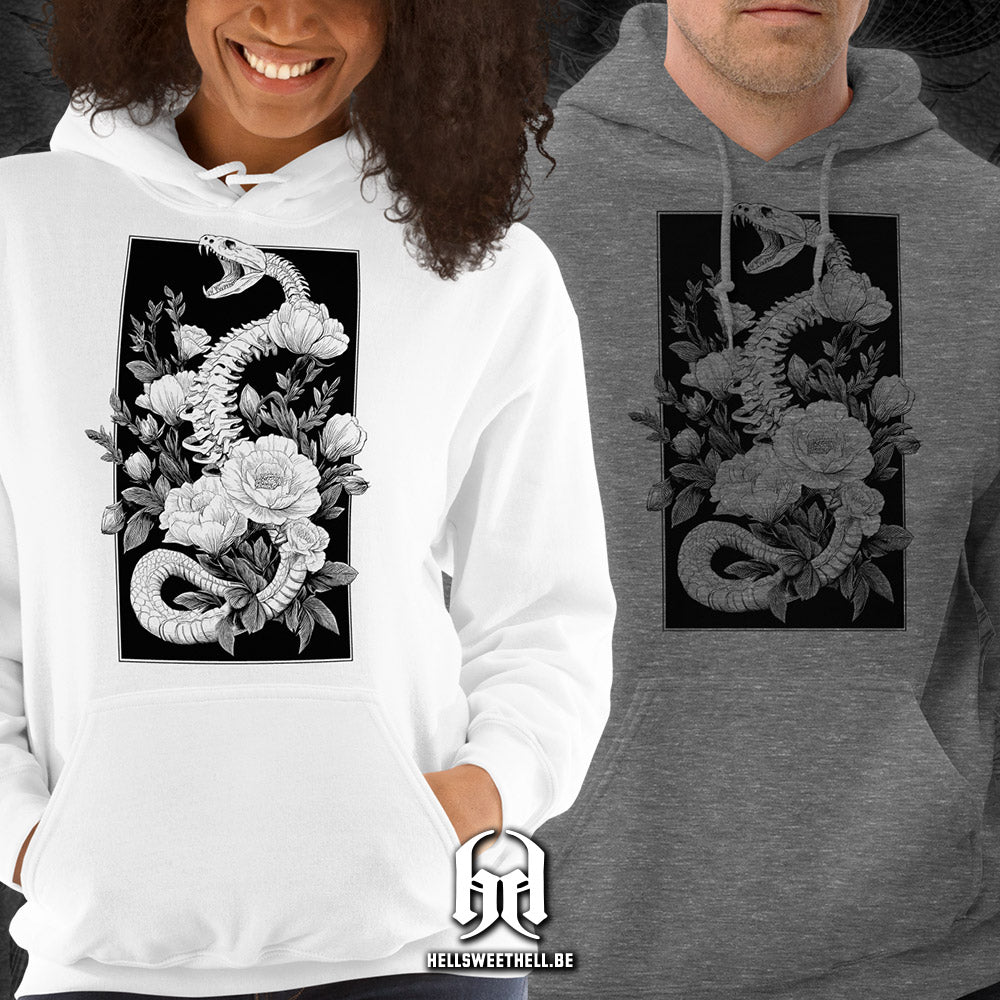 Venin et pétales - Sweat à capuche