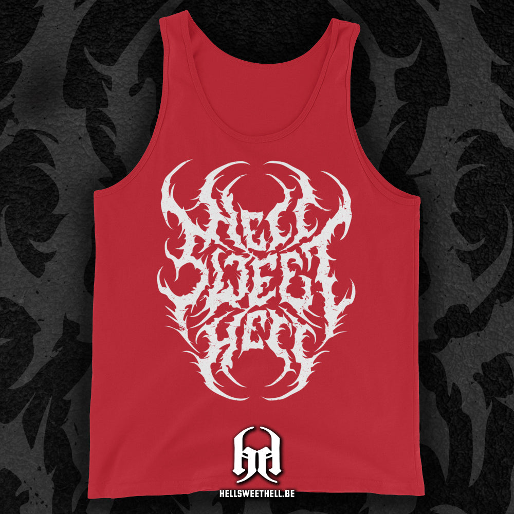 Hell Sweet Hell Logo Blanc - Débardeur unisexe