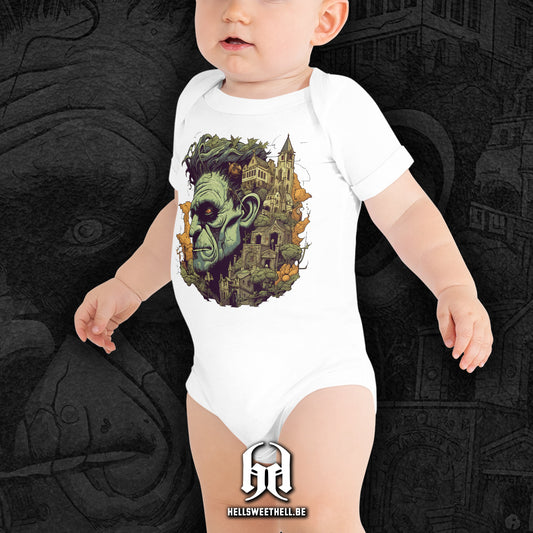 Le Monstre de Frankenstein - Body à manches courtes bébé et enfant