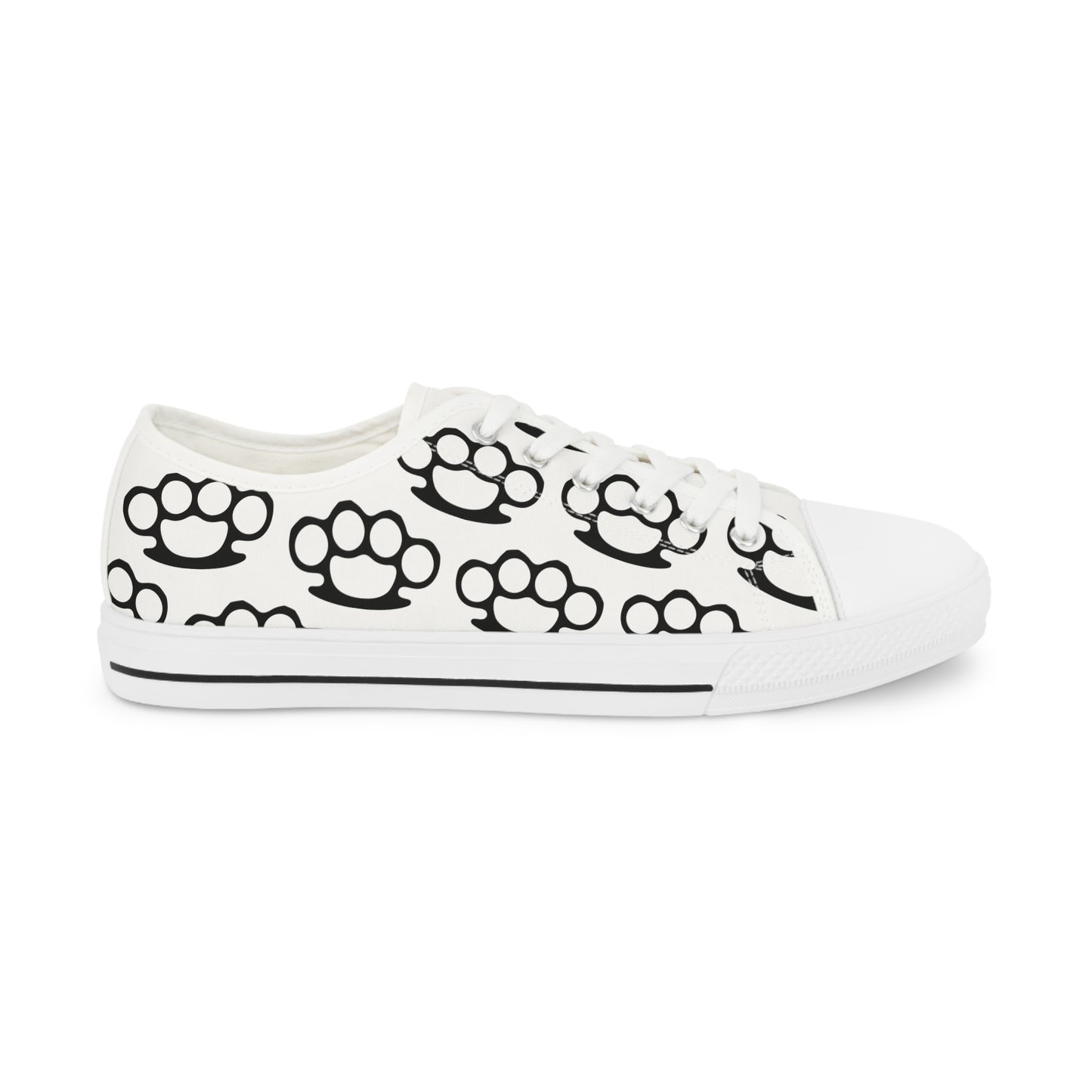 Poing Américain - Baskets basses HOMME (noir ou blanc)