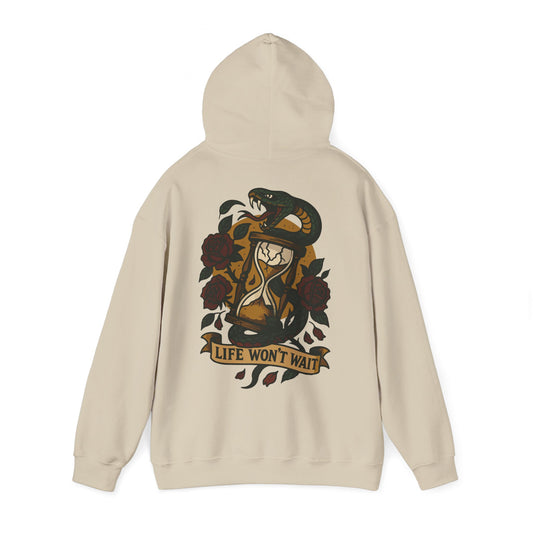 Life Won't Wait - Hoodie unisexe