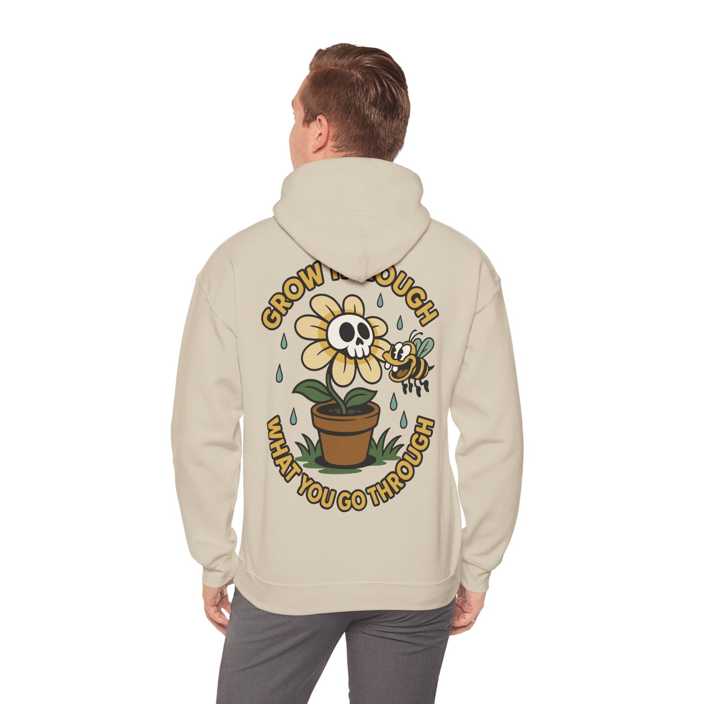Grow Through What You Go Through - Hoodie unisexe