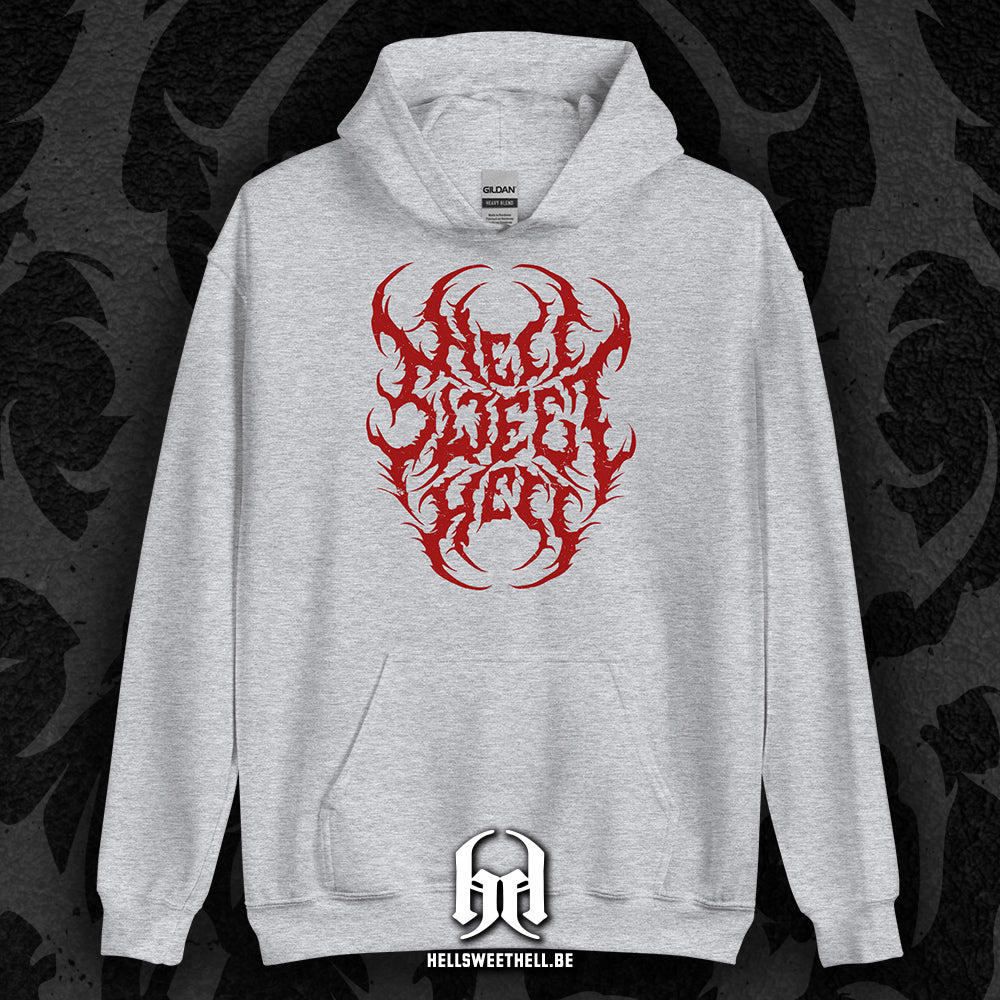 Hell Sweet Hell Logo Rouge - Sweat à capuche Hoodie unisexe
