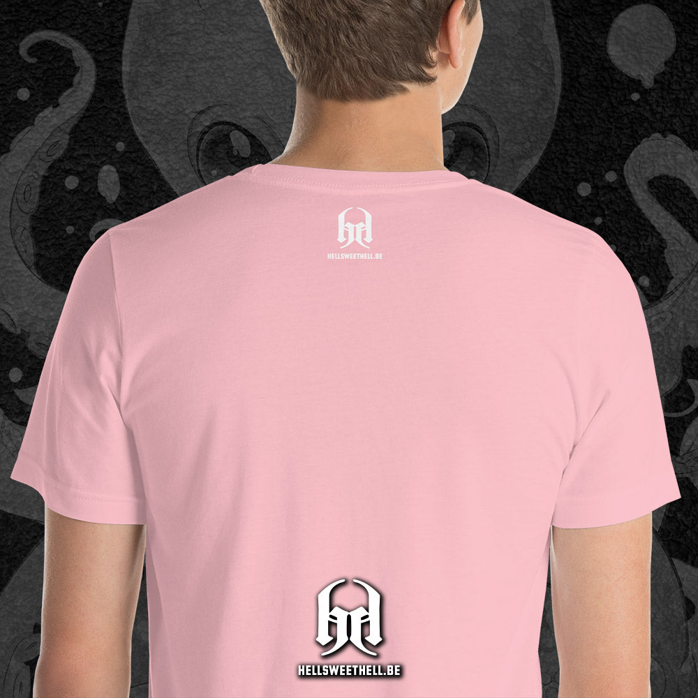 Mignonne petite pieuvre colorée - T-shirt unisexe