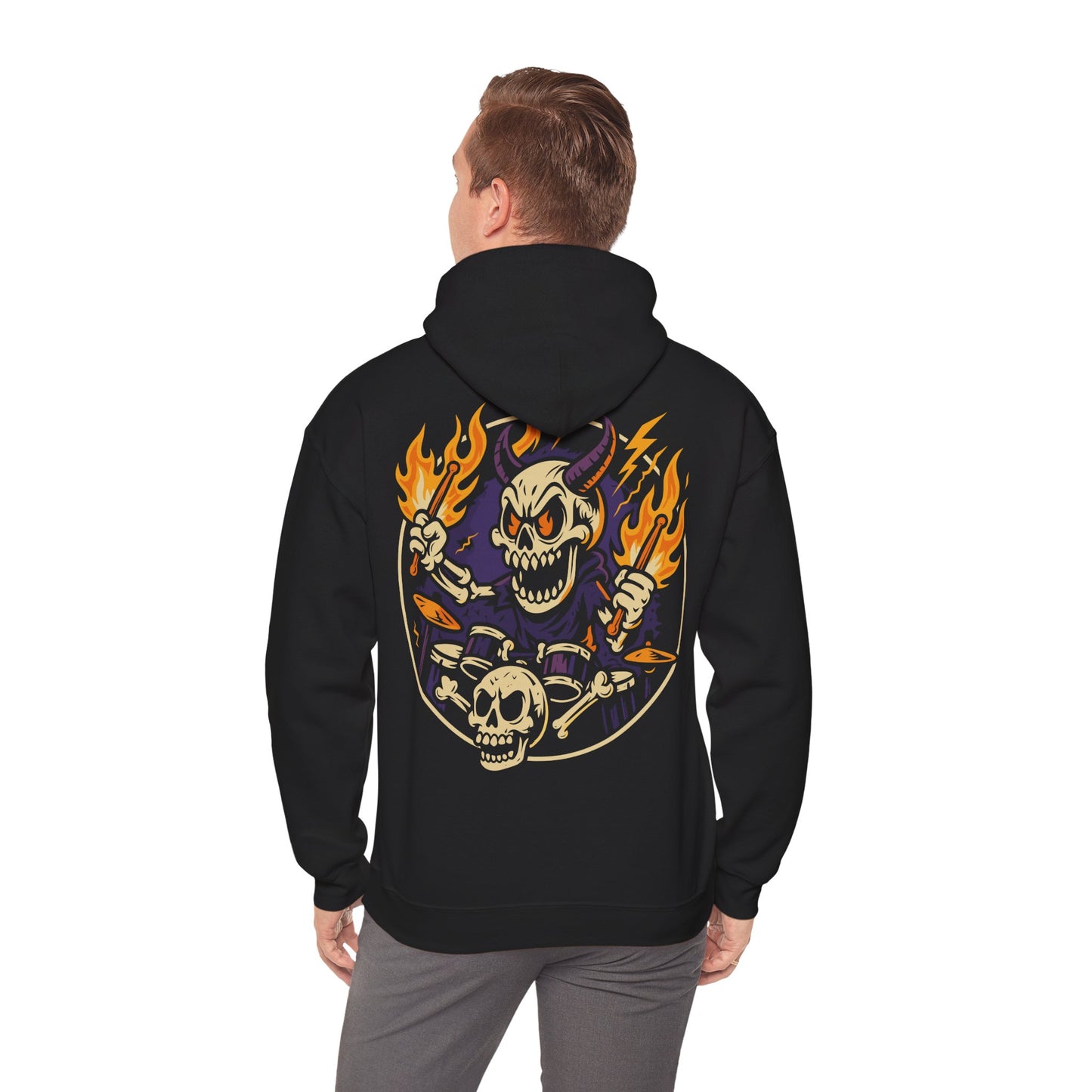 Drummer From Hell - Hoodie unisexe