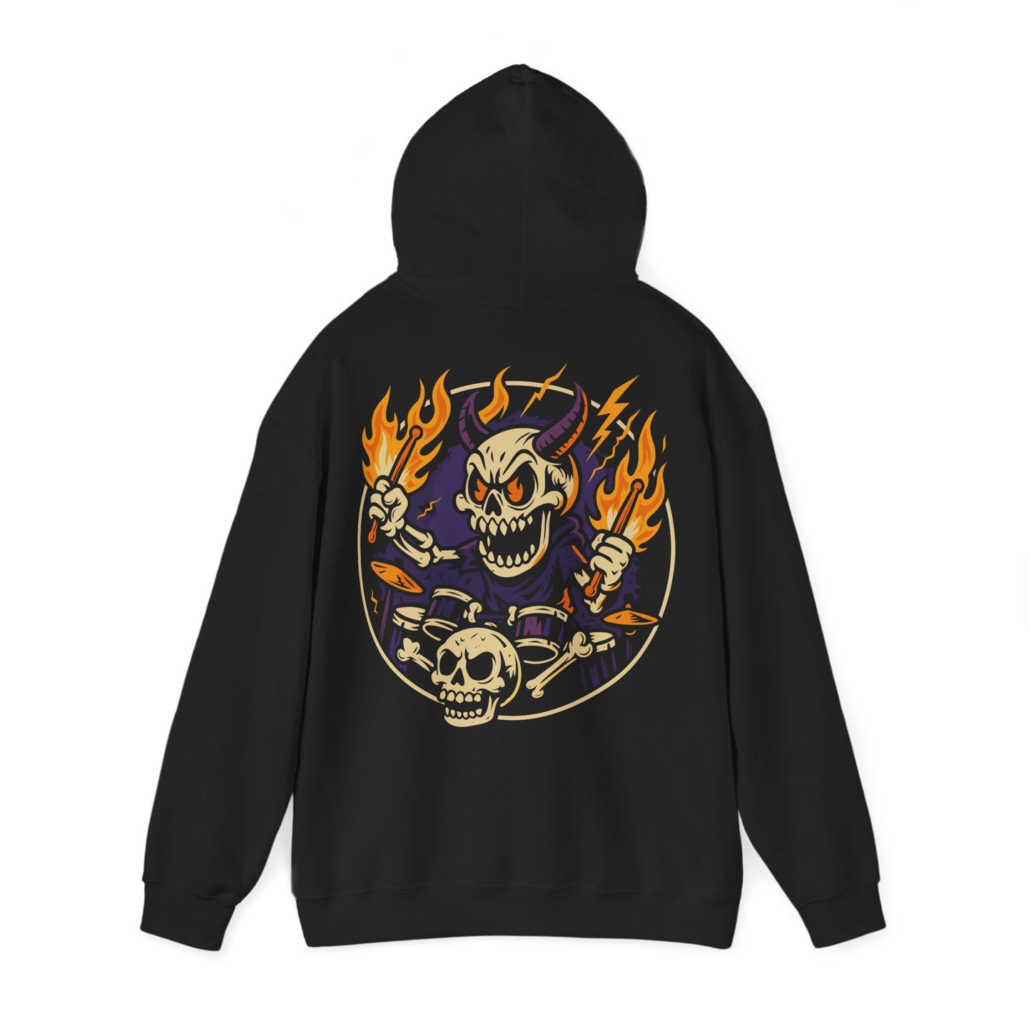 Drummer From Hell - Hoodie unisexe