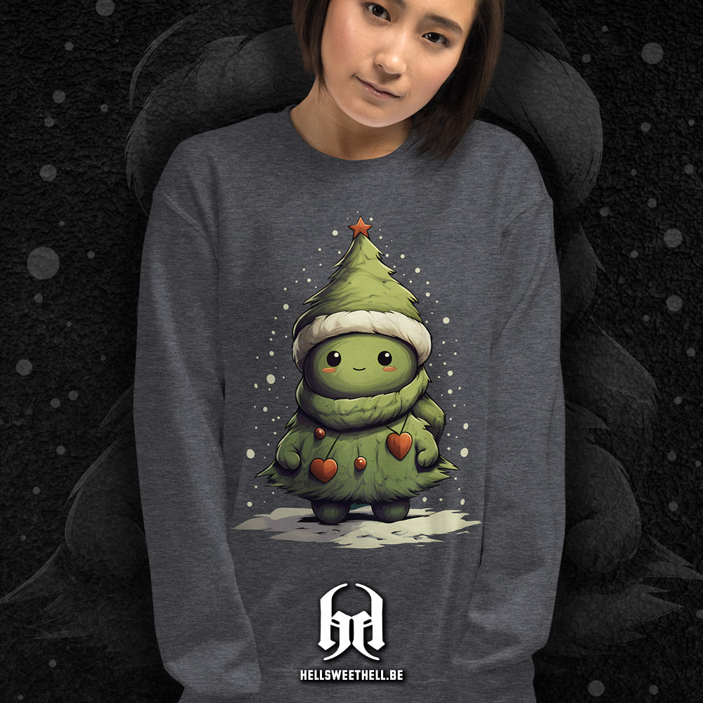 Le mignon petit sapin de Noël - Pull de Noël adultes