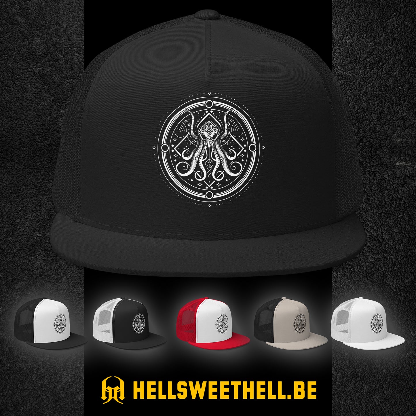 Chtulhu - Casquette Trucker
