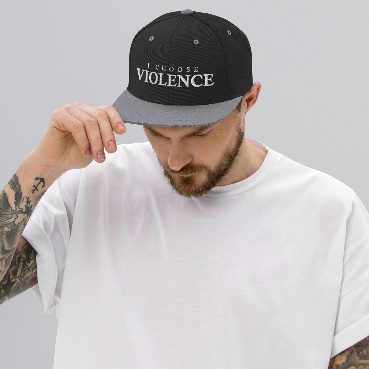 Je choisis la violence - Casquette Snapback
