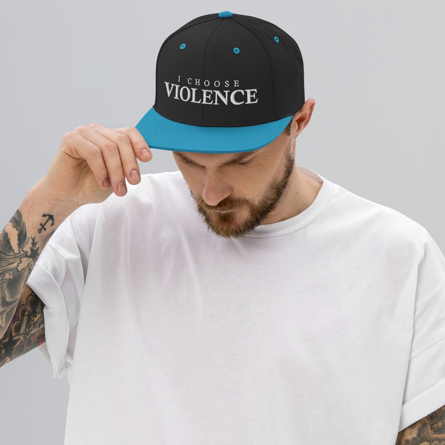 Je choisis la violence - Casquette Snapback