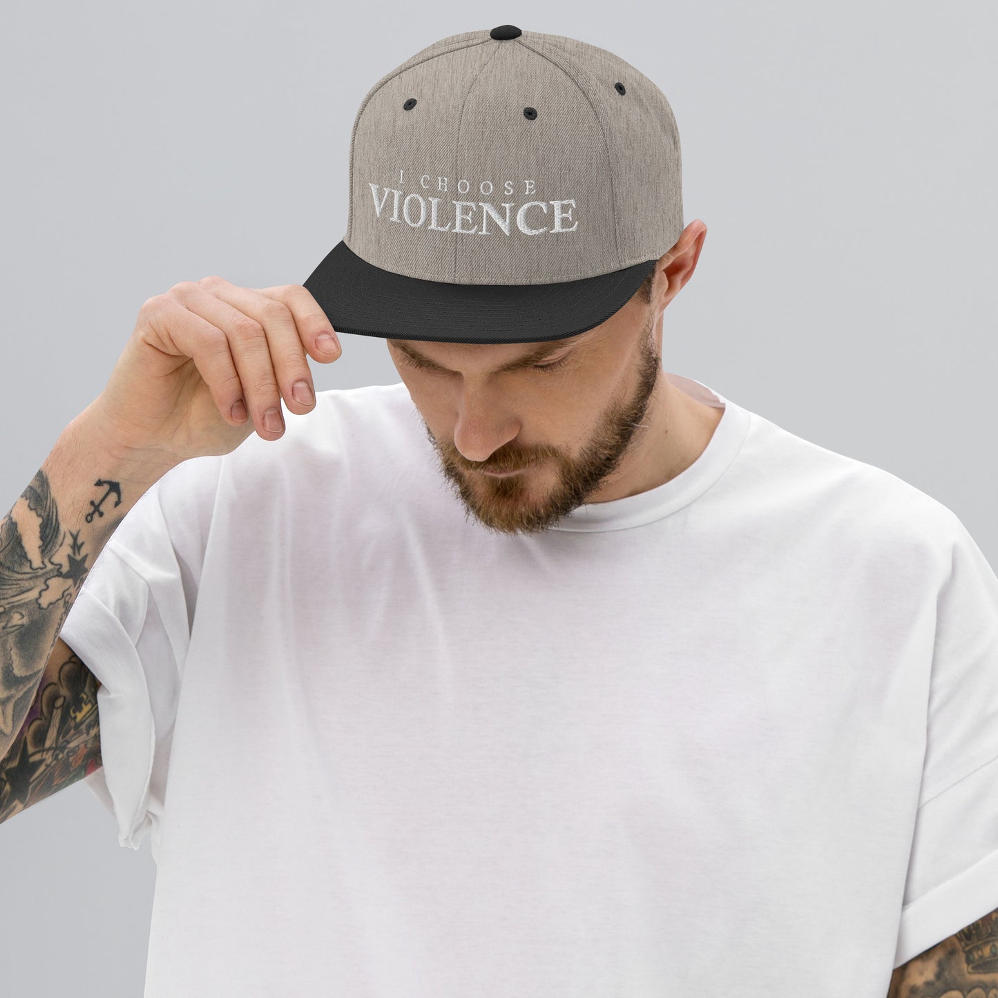 Je choisis la violence - Casquette Snapback