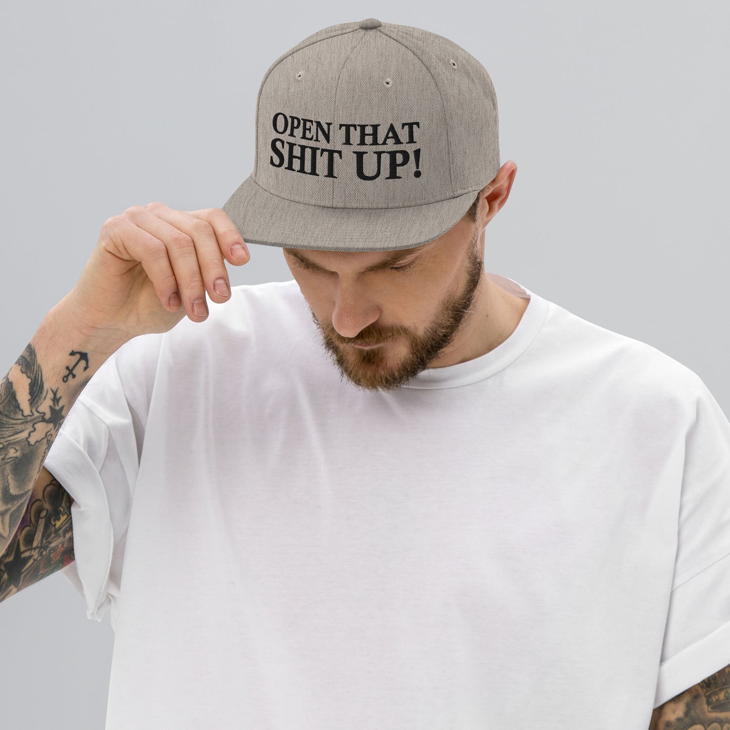 Open that shit up ! - Casquette Snapback