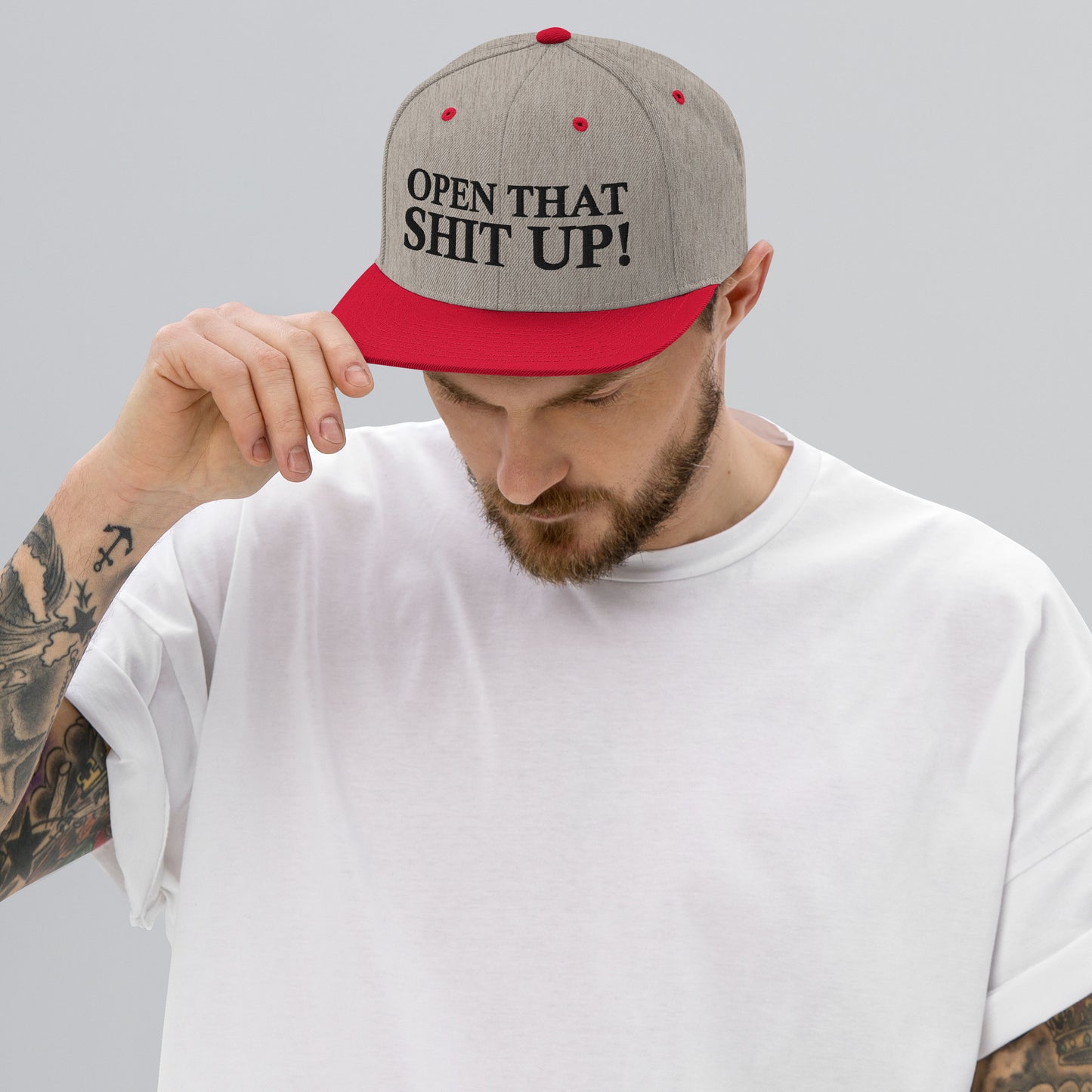 Open that shit up ! - Casquette Snapback