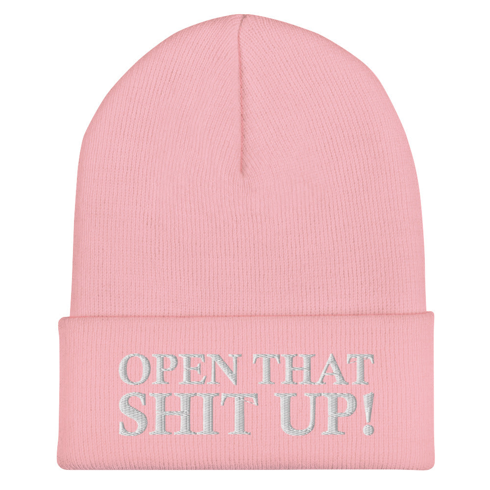 Open that shit up ! - Bonnet à Revers