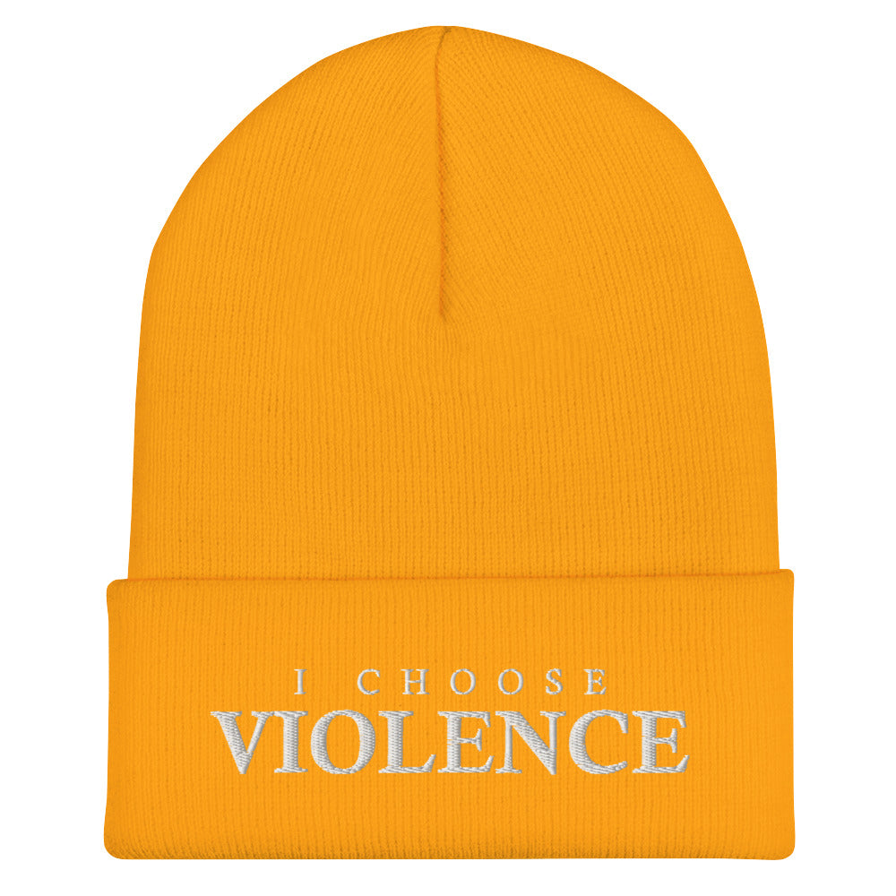 Je choisis la violence - Bonnet à Revers