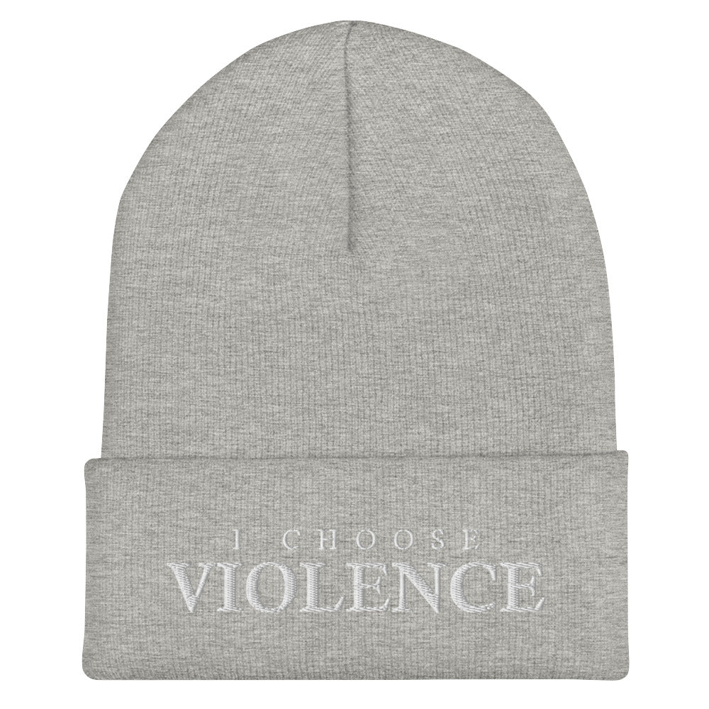Je choisis la violence - Bonnet à Revers