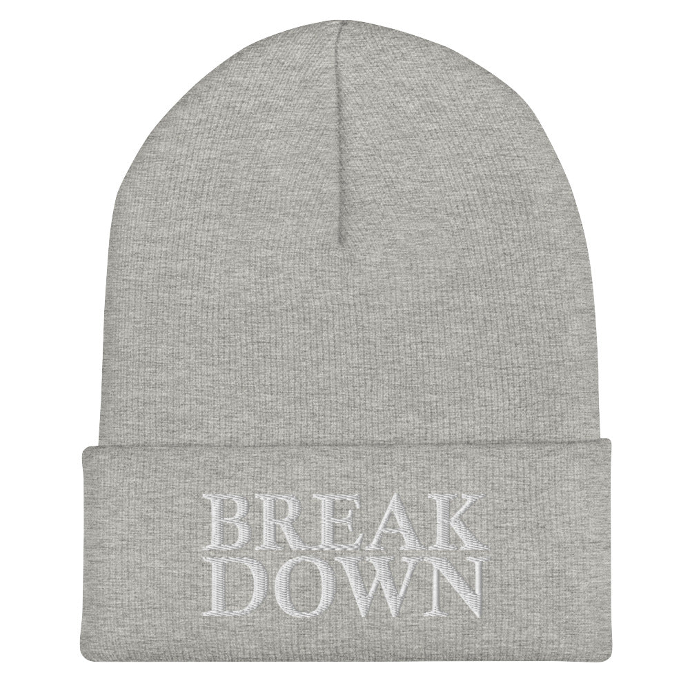 Breakdown - Bonnet à Revers