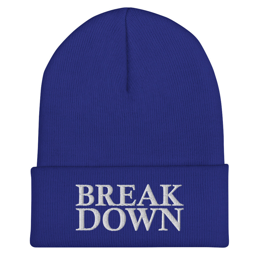 Breakdown - Bonnet à Revers