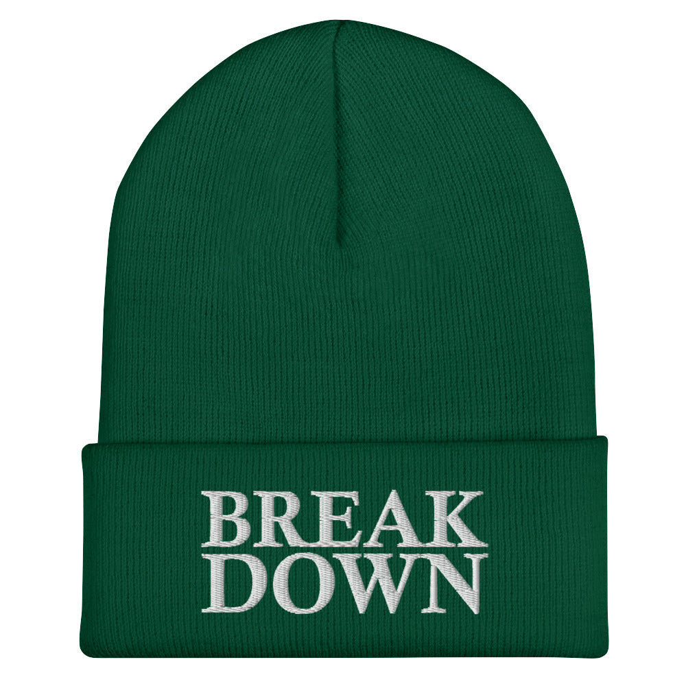 Breakdown - Bonnet à Revers