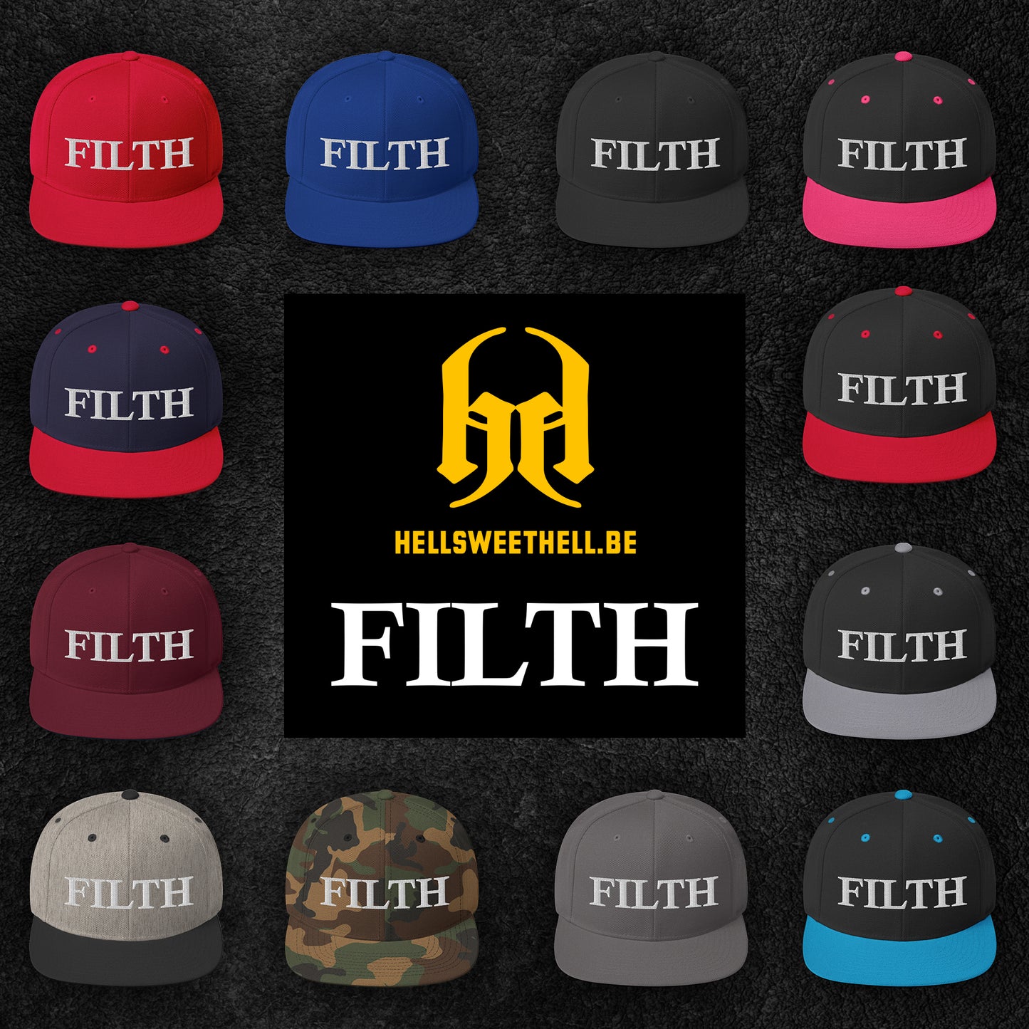 Filth - Casquette Snapback