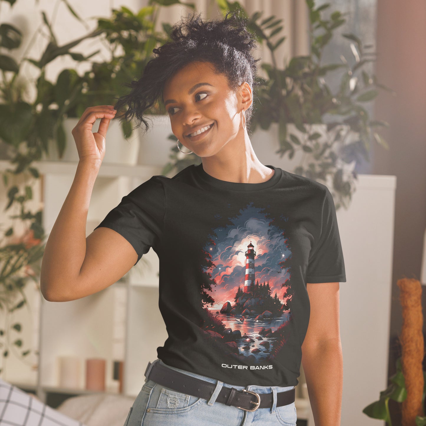 Outer Banks Phare - T-shirt unisexe