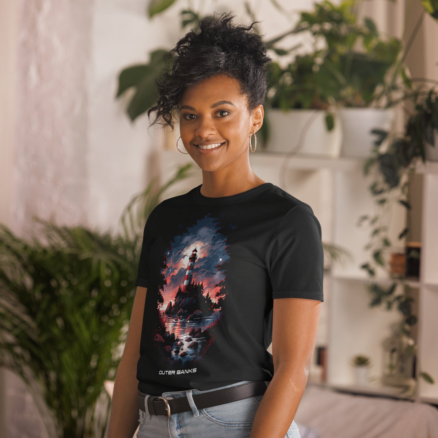 Outer Banks Phare - T-shirt unisexe