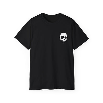 Raw Ink Skull - T-shirt unisexe